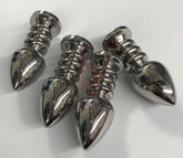 Hell's Couture Ribbler Metal Jeweled Large Anal Plug